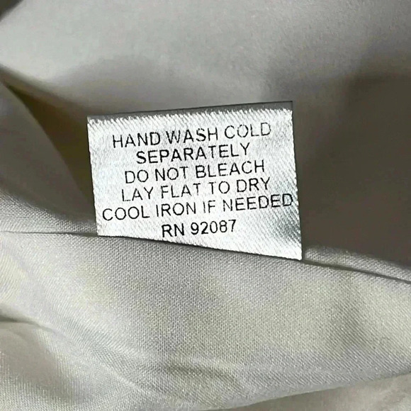 Saks Fifth Avenue Black Label White Midi Length Dress Size 12 - Picture 6 of 6